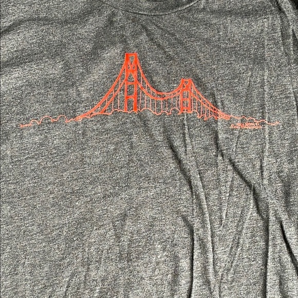 NEW SKOOL Golden Gate Bridge Graphic T-Shirt - Picture 8 of 9